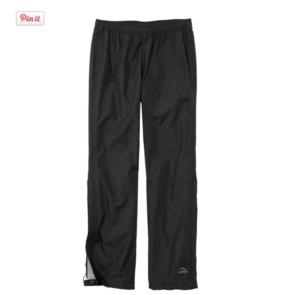 L.L. Bean Black Track Pants